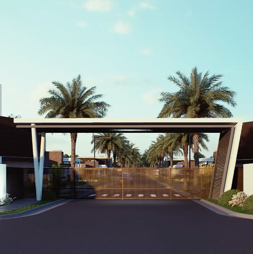 Bella Colina — Entrance gateway